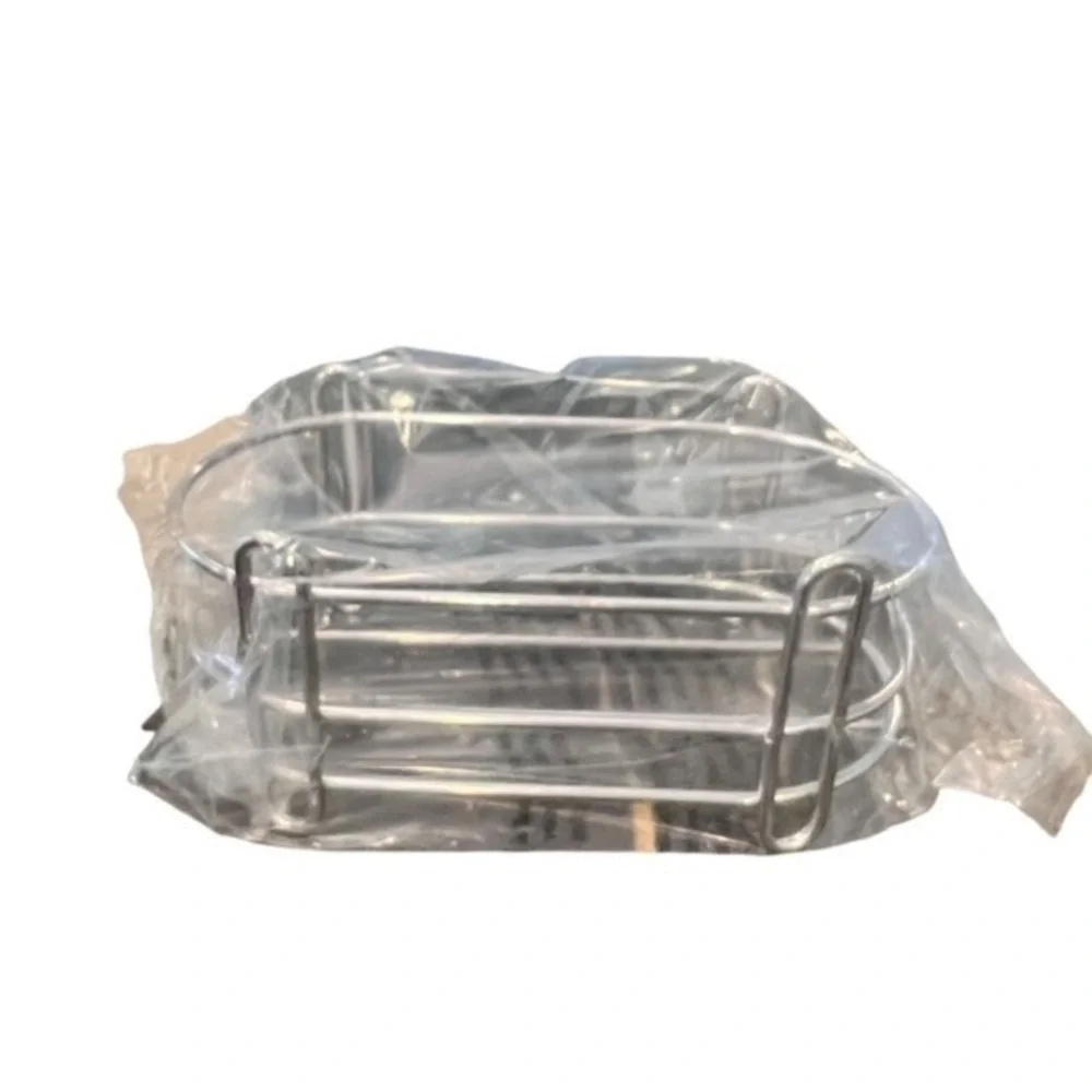 Avon Liquid Soap & Hand Lotion Caddy Silver Chrome New In Box‎